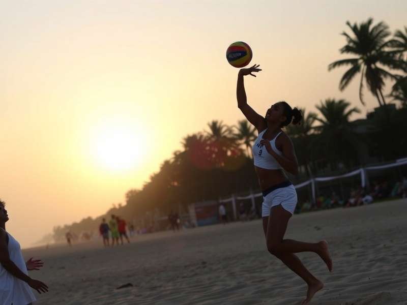 Indian Beach Volleyball Teams in Beach Blast Volley
